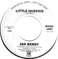 Jan Berry: Little Queenie U.S. promo 7-inch