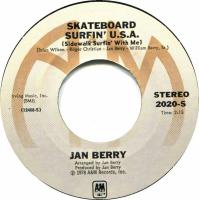 Jan Berry: Skateboard Surfin' U.S. single