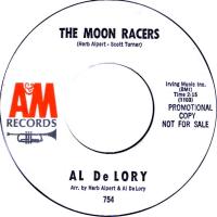 Al Delory: The Moon Racers U.S. promo 7-inch