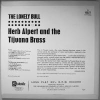 Herb Alpert & the Tijuana Brass: The Lonely Bull India vinyl album