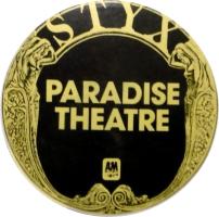 Styx: Paradise Theatre promotional sticker