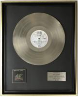 Quincy Jones: The Dude U.S. in-house platinum award