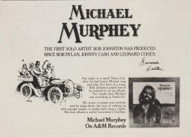 Michael Murphey: Geronimo's Cadillac U.S. ad