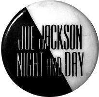 Joe Jackson: Night and Day promotional pin