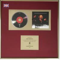 Soundgarden: Superunknown Britain in-house gold record