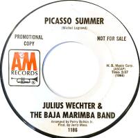 Baja Marimba Band: Picasso Summer U.S. promotional 7-inch