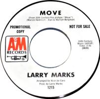 Larry Marks: Move U.S. promotional 7-inch