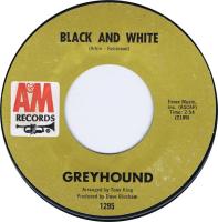 Greyhound: Black and White U.S. 7-inch