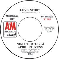 Nino Tempo & April Stevens: Love Story U.S. promotional 7-inch