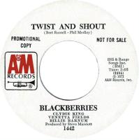 Blackberries: Twist and Shout U.S. promotional 7-inch