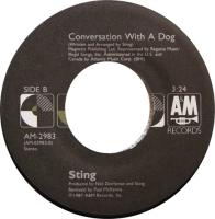 Sting: Conversation With a Dog U.S. 7-inch