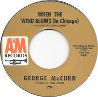 George McCurn: When the Wind Blows U.S. 7-inch