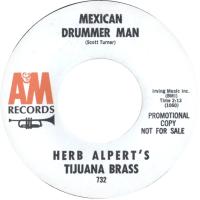 Herb Alpert & the Tijuana Brass: Mexican Drummer Man U.Ss. promotional 7-inch