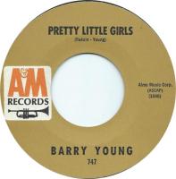 Barry Young: Pretty Little Girls U.S. 7-inch