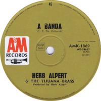 Herb Alpert & the Tijuana Brass: A Banda Australia 7-inch