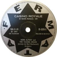 Herb Alpert & the Tijuana Brass: Casino Royale Brazil 7-inch