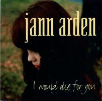 Jann Arden: I Would Die For You Canada CD single