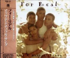 For Real: It's a Natural Thing Japan CD album