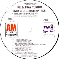 Ike & Tina Turner: River Deep--Mountain Hight U.S. monaural vinyl album