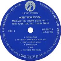 Herb Alpert & the Tijuana Brass: Ameriachi Volume 2 Thailand vinyl album