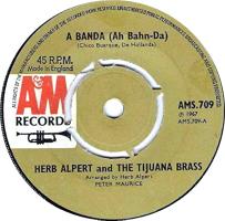 Herb Alpert & the Tijuana Brass: A Banda Britain 7-inch