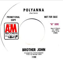 Brother John: Pollyanna U.S. promotional 7-inch