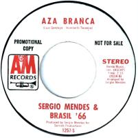 Sergio Mendes & Brasil '66: Aza Branca U.S. promotional 7-inch