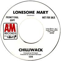 Chilliwack: Lonesome Mary U.S. promotional 7-inch