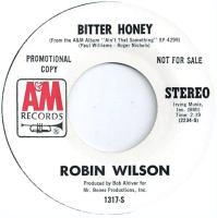 Robin Wilson: Bitter Honey U.S. promotional 7-inch