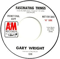 Gary Wright: Fascinating Things U.S. promotional 7-inch