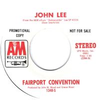 Fairport Convention: John Lee U.S. promotional 7-inch