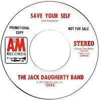 Jack Daugherty: Save Yourself U.S. promotional 7-inch