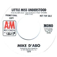 Michael D'Abo: Little Miss Understood U.S. promotional 7-inch