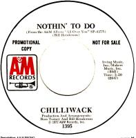 Chilliwack: Nothin' to Do U.S. promotional 7-inch