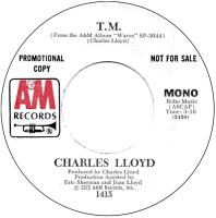 Charles Lloyd: T.M. U.S. promotional 7-inch