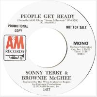 Sonny Terry & Brownie McGhee: People Get Ready U.S. promotional 7-inch