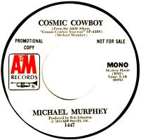 Michael Murphey: Cosmic Cowboy U.S. promotional 7-inch