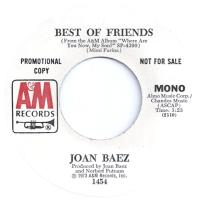 Joan Baez: Best Of Friends U.S. promotional 7-inch