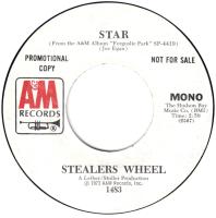 Stealers Wheel: Star U.S. promotional 7-inch