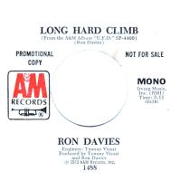 Ron Davies: Long Hard Climb U.S. promotional 7-inch