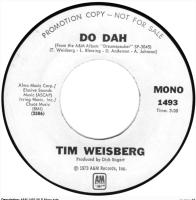 Tim Weisberg: Do Dah U.S. promotional 7-inch