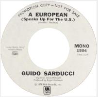 Guido Sarducci: A European U.S. promotional 7-inch