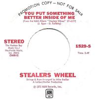 Stealers Wheel: You Put Something Better Inside of Me U.S. promo 7-inch