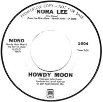 Howdy Moon: Nora Lee U.S. promotional 7-inch