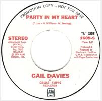 Gail Davies: Party In My Head U.S. promotional 7-inch