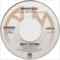 Hoyt Axton: Nashville U.S. 7-inch