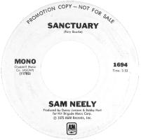 Sam Neely: Sanctuary U.S. promotional 7-inch