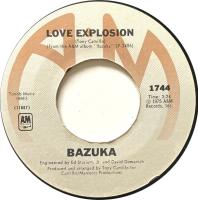 Bazuka: Love Explosion U.S. 7-inch