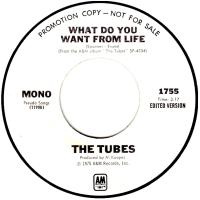 Tubes: What Do You Want From Life U.S. promotional 7-inch