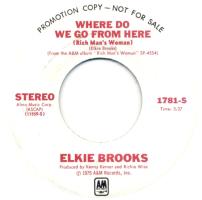 Elkie Brooks: Where Do We Go From Here U.S. promotional 7-inch